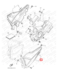 YS 125 SOL SELE ALTI KAPAK