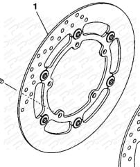 XSR 900 ÖN FREN DİSKİ