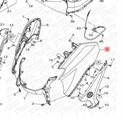 NMAX 125/155 SOL KAFA KARENAJI MAT MAVİ (2021-2022)