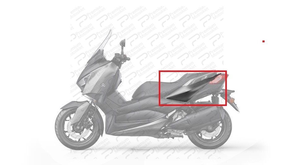 XMAX 250 SOL KUYRUK  MAT GRİ 2019