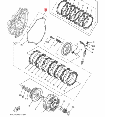 MT-07 / TRACER 700 KOMPLE DEBRİYAJ KİTİ (TÜM MODEL YILLARI ARASI)