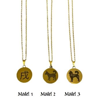 KÖPEK FİGÜRLÜ KOLYE