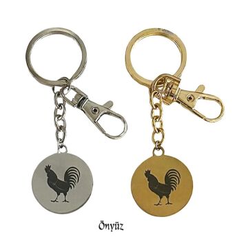 HOROZ METAL ANAHTARLIK (Çift Taraflı)