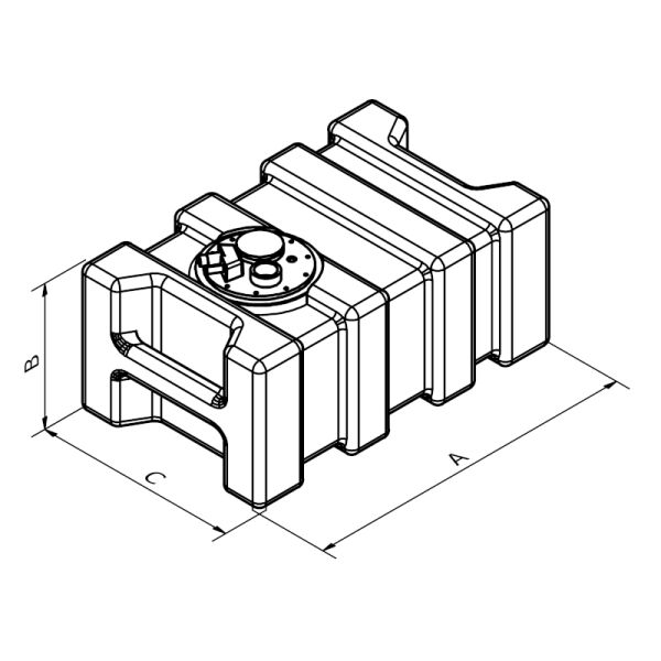 CANSB 65LT YAKIT DEPOSU