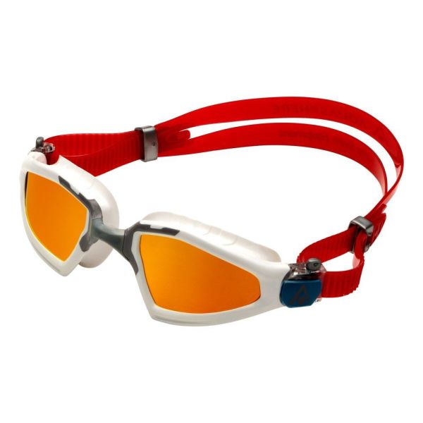Aquasphere Kayenne Pro Titanyum Aynalı Lens Kırmızı Yüzücü Gözlüğü