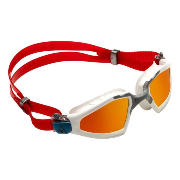Aquasphere Kayenne Pro Titanyum Aynalı Lens Kırmızı Yüzücü Gözlüğü
