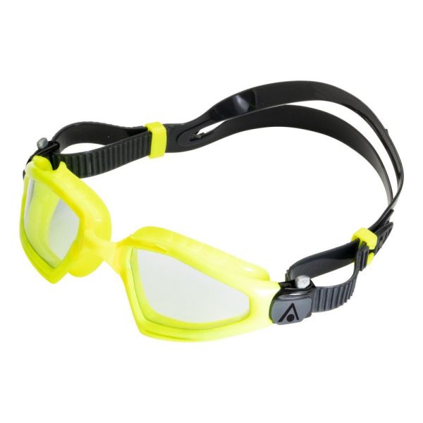 Aquasphere Kayenne Pro Şeffaf Lens Sarı Yüzücü Gözlüğü