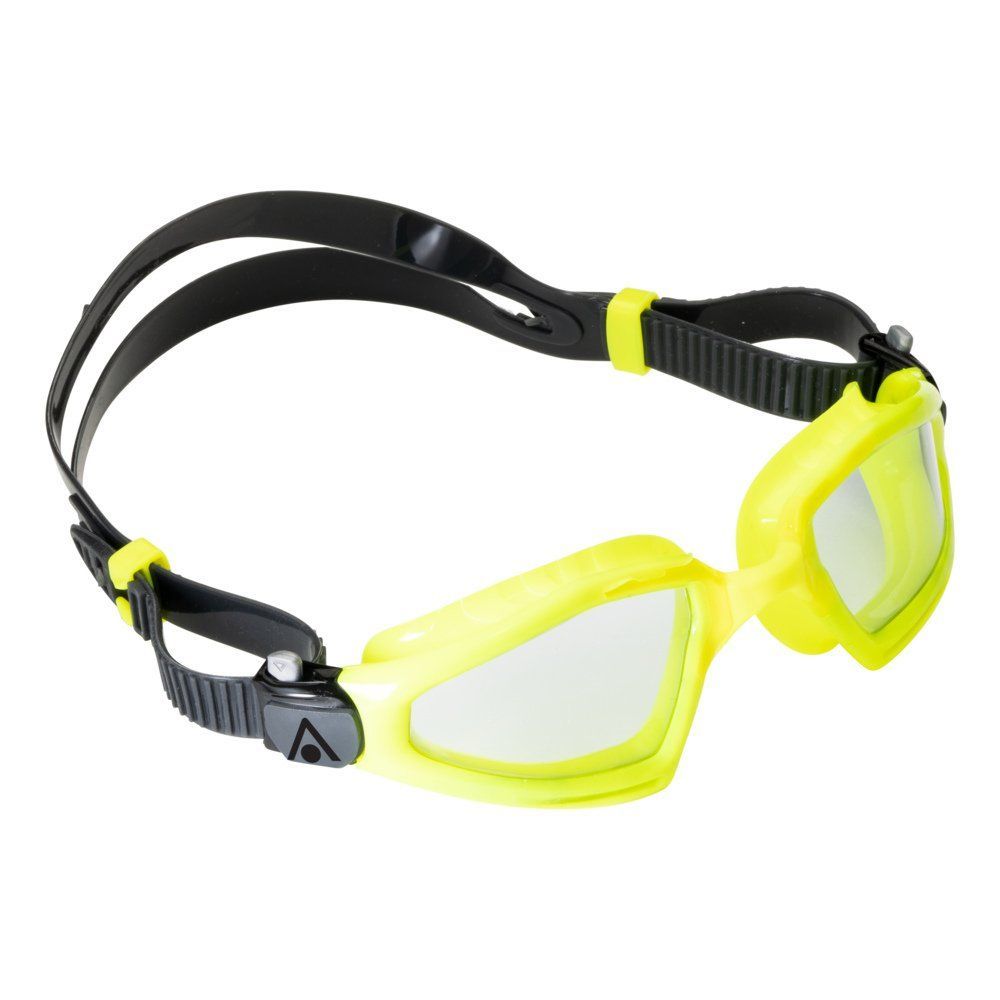 Aquasphere Kayenne Pro Şeffaf Lens Sarı Yüzücü Gözlüğü