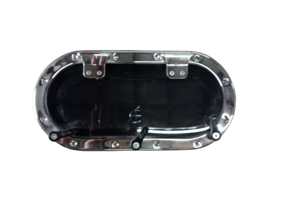 Krom Paslanmaz Oval Lumboz 20x40