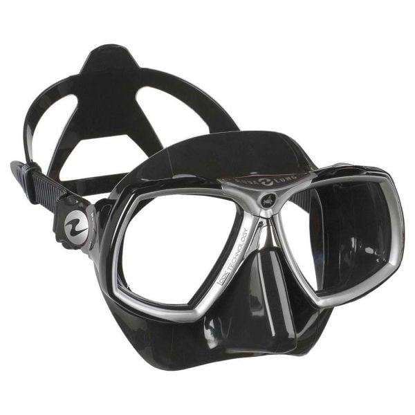 Aqua Lung Look 2 Siyah Silikon - Gri Dalış Maskesi