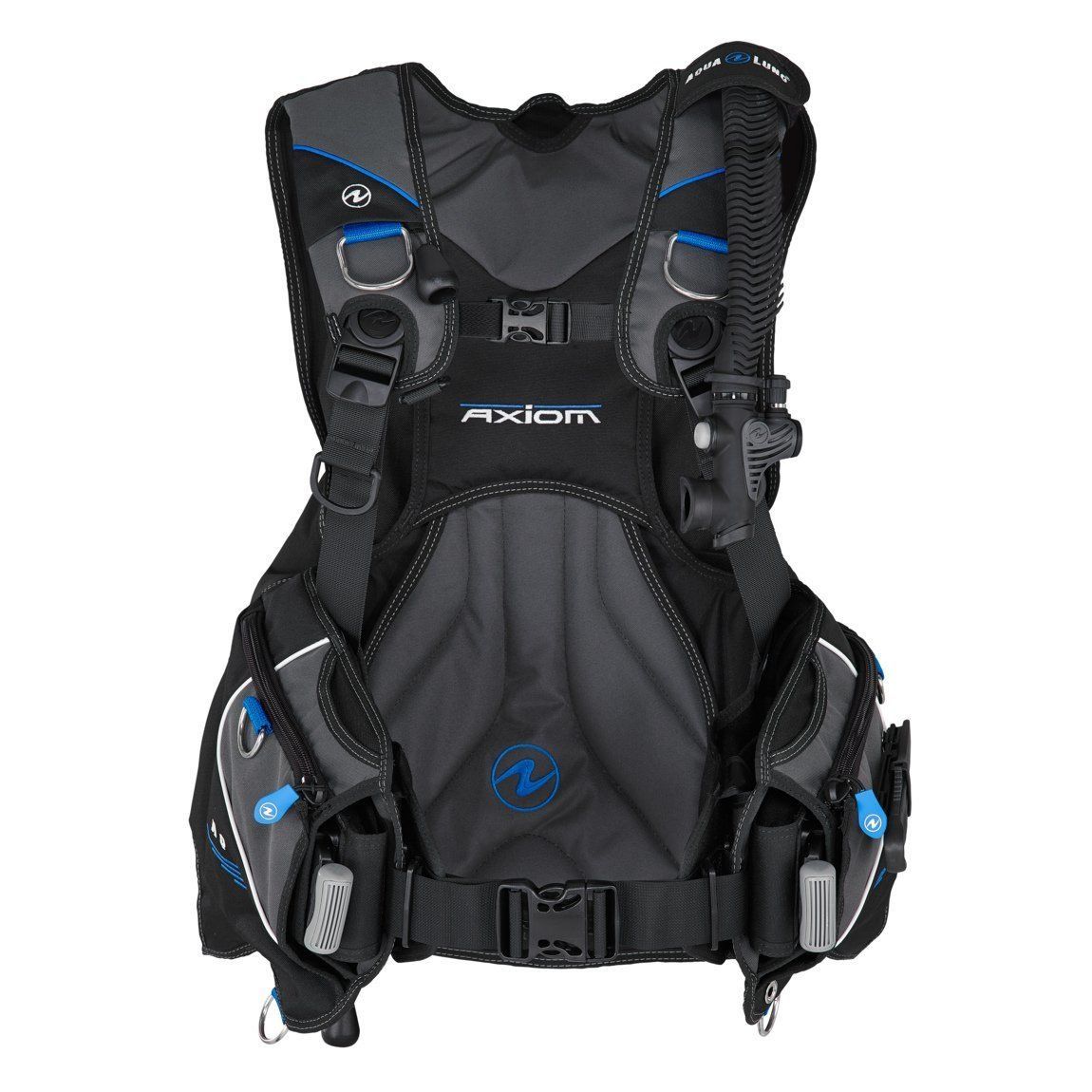 Aqualung Axiom Siyah Mavi Seviye Yeleği BCD