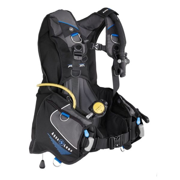 Aqualung Axiom Siyah Mavi Seviye Yeleği BCD
