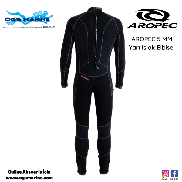 Aropec Ultimate 5 MM Unisex Yarı Islak Elbise