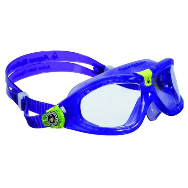 Aqua Sphere Seal Kıd2 Vıolet Şeffaf Lensli Yüzücü Gözlüğü