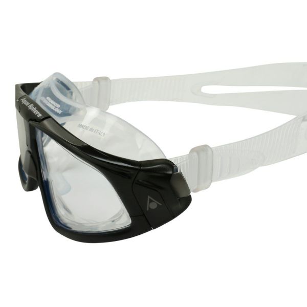 Aqua Sphere Seal 2.0 Şeffaf Lens Siyah Gri Yüzücü Gözlüğü