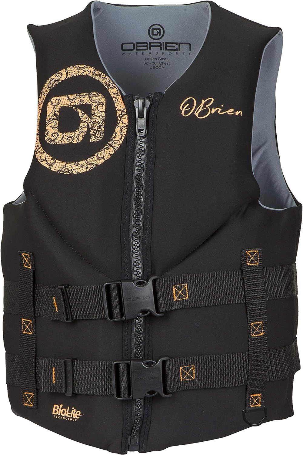 OBRIEN VEST LADIES TRADITIONAL CORAL