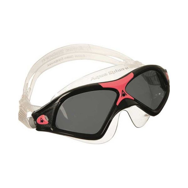 Aqua Sphere Seal Xp2 Lady Koyu Lens - Beyaz/Kırmızı Çerçeve Yüzücü Gözlüğü