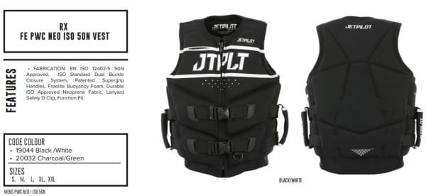JETPILOT MATRIX RACE PWC NEO VEST ISO 50N MEN VEST