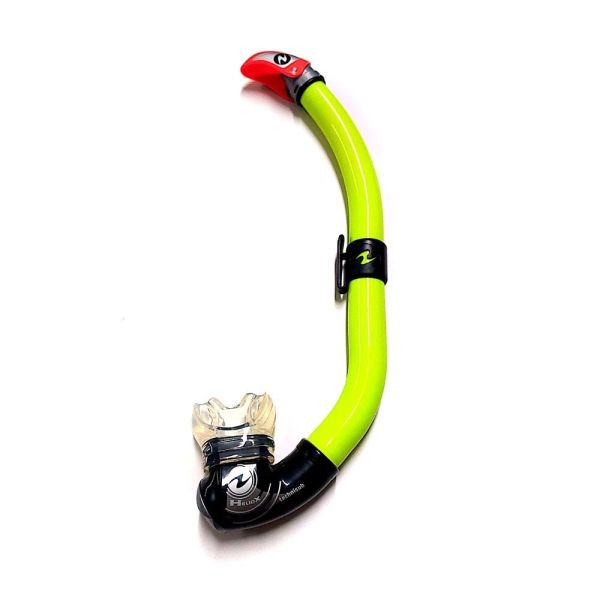 Aqua Lung Heliox P/V Mat Sarı Şnorkel