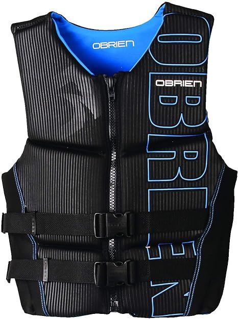 OBRIEN VEST MENS FLEX V BACK BLUE/BLACK