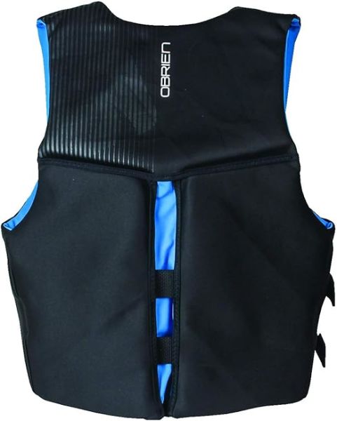 OBRIEN VEST MENS FLEX V BACK BLUE/BLACK