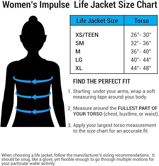 OBRIEN VEST LADIES IMPULSE HINGE SM
