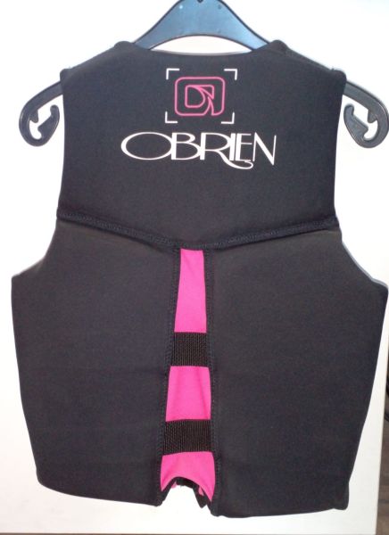 OBRIEN VEST LADIES HINGE V BACK SM