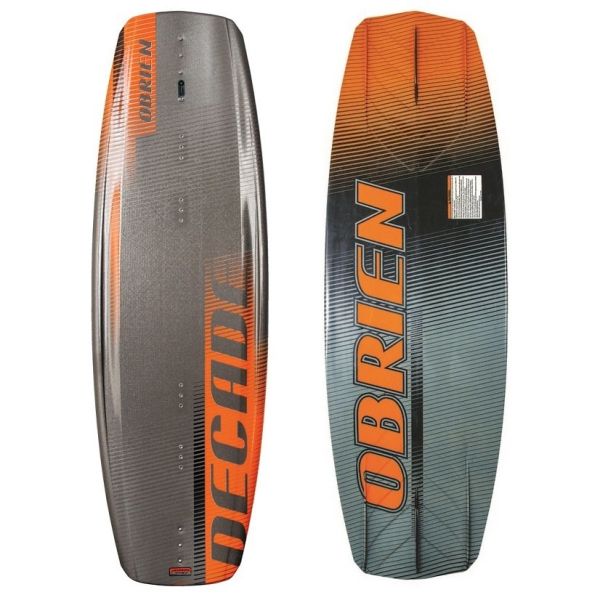 OBRIEN WAKEBOARD DECADE 134cm TEKNE ARKASI + NOMAD 11-13 BAĞLAMA