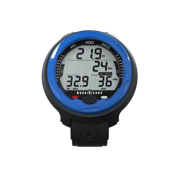 Aqua Lung i100 Dalış Bilgisayarı Mavi