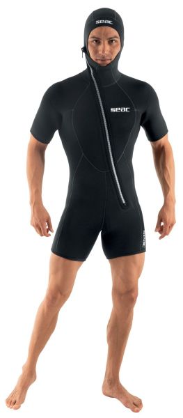 Seac Flex Evo 5mm Erkek Başlıklı Shorty