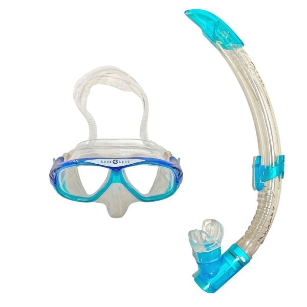 Aqua Lung Coral Aqua Valfli Şnorkel Set