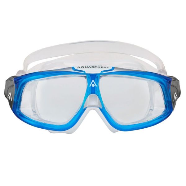Aquasphere Seal 2.0 Şeffaf Cam Mavi Yüzücü Gözlüğü
