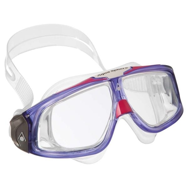 Aqua Sphere Seal 2.0 Llady Vıolet/Pink Şeffaf Lens Yüzücü Gözlüğü