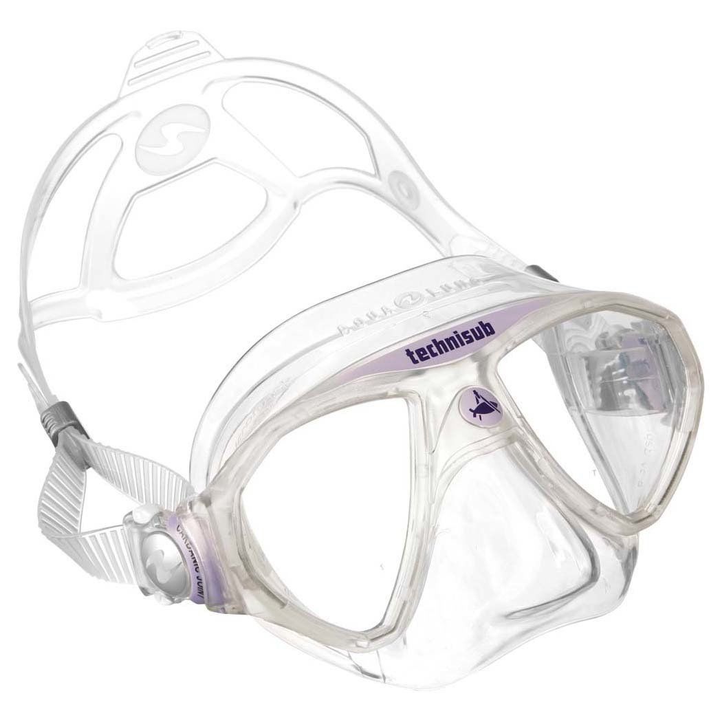 Aqua Lung Micromask Şeffaf - Lila Dalış Maskesi