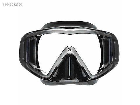 Crystal Vu Siyah Silikon Gri Maske