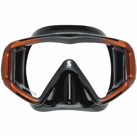Crystal Vu Siyah Silikon Bronz Maske