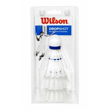 Wilson Dropshot 3'lü Beyaz Badminton Topu WRT6048WH