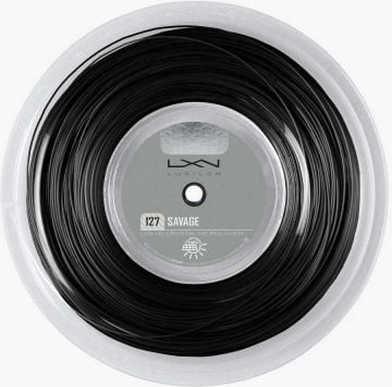 Wilson Savage 17/1.25 Siyah 200M Rulo Kordaj WRZ902100