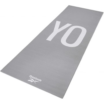 Reebok 4mm Çift Taraflı Gri Yoga Matı RAYG-11030YG