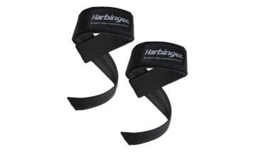 Harbinger Big Grip Pad Lift Straps 21.5'' Black Kaldırma Kayışı 361767