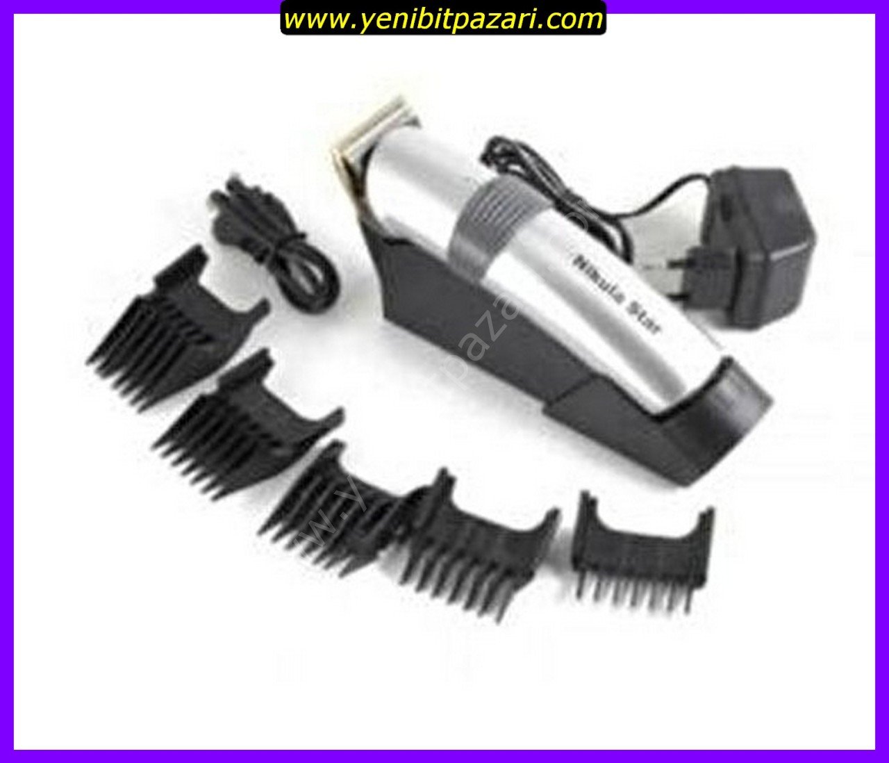 sıfır nikula star RDL-609 saç sakal kesme şarjlı traş şarzlı tıraş makinesi