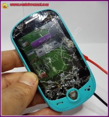 samsung gt c3510 cep telefonu telefon yedek parça bitpazarı  dokunmatik lcd ekran kırık