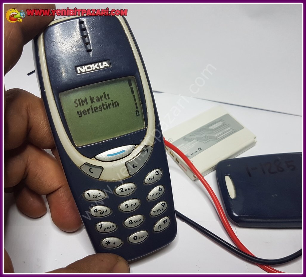 nokia 3310 cep telefonu telefon yedek parça bitpazarı ikinciel çalışıyor batarya ölü