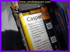 arızalı çalışmayan CASPER VIA G4 kırık batarya sağlam anakart bilinmiyor parça olarak kullanılabilir