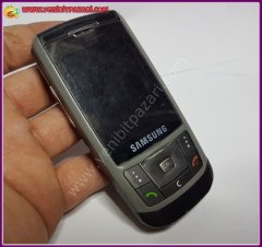 ikinciel samsung sgh-d900i cep telefonu telefon sorunsuz çalışıyor batarya yok eski asker telefonu kameralı bit pazarı