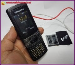 ikinciel samsung gt-c3053 cep telefonu telefon sorunsuz çalışıyor batarya zayıf eski asker telefonu kameralı bit pazarı