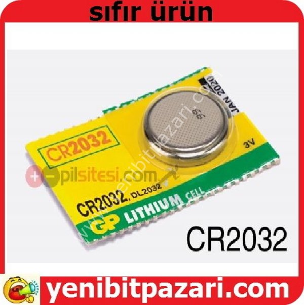 GP CR2032-C5 3v Lithium Pil CR2032 3V Lithium Pil yeni bit pazarı bitpazarı