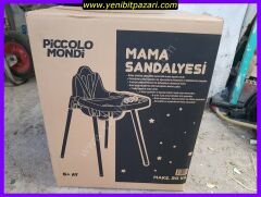 Piccalo mondi mama sandalyesi oturma kılıflı - oyuncaklı - 6 ay ve üzeri için