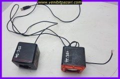 2. el PG-2001 1+1 pc hoparlörü anfi sağlam diğer hoparlör bozuk soket kablo kopuk
