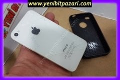 ikinci el Apple iphone 4 cep telefonu dokunmatik akıllı telefon aypon temiz cihaz sorunsuz 3g 16gb ( arka cam çatlak )